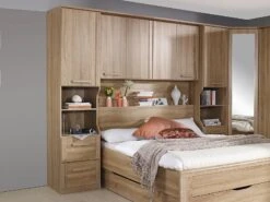 Pont De Lit RIGA 140 Cm Sonoma Sans Fond