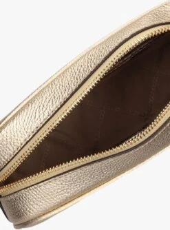 Michael Kors Md Camera Bag Sac Bandoulière En Or -Boutique Campagnolo 120762 4