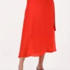 Gestuz Jupe Midi Luella Wrap Skirt En Orange -Boutique Campagnolo 221748 1