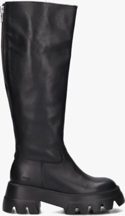 Nubikk Flore Zip Bottes Hautes En Noir