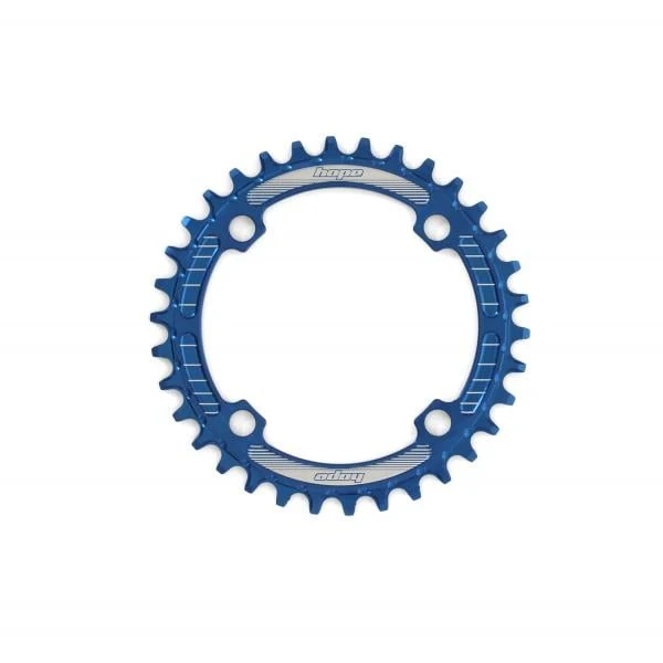 Plateau Mono HOPE NARROW WIDE 10/11/12V 4 Trous 104 Mm Bleu 11 Plateau Mono HOPE NARROW WIDE 10/11/12V 4 Trous 104 Mm Bleu – Image 9