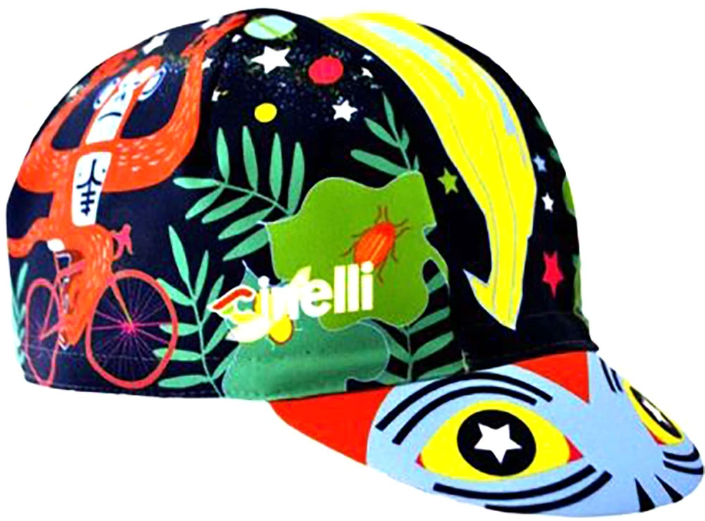 Cinelli Jungle Zen - Cycling Cap By Lida Ziruffo 2 Cinelli Jungle Zen - Cycling Cap By Lida Ziruffo