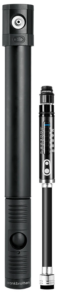 Crankbrothers Pompe à Main Klic HV Avec Manomètre
