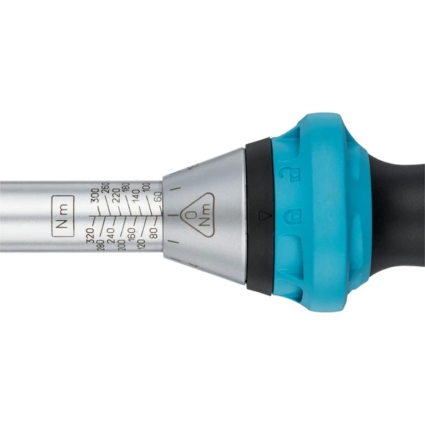 Hazet 5123-3CT Clé Dynamométrique (Bleu/Noir, Clé Dynamométrique à Cliquet, Mécanique, 1/2", 60 - 320 N·m, 3%, Noir/Bleu) 3 Hazet 5123-3CT Clé Dynamométrique (Bleu/Noir, Clé Dynamométrique à Cliquet, Mécanique, 1/2", 60 - 320 N·m, 3%, Noir/Bleu) – Image 3