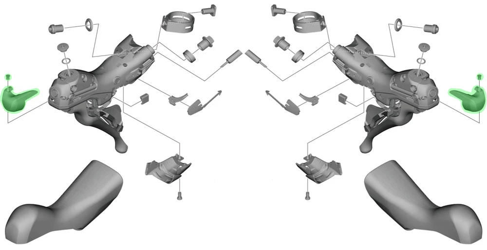 Shimano Badge TIAGRA/GRX ST-4720/RX600 6 Shimano Badge TIAGRA/GRX ST-4720/RX600 – Image 4