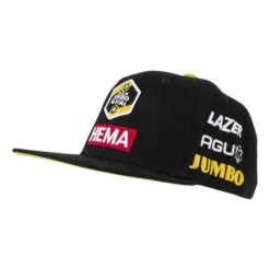 AGU Casquette Team Jumbo-Visma 2023 Podium Flat Noir