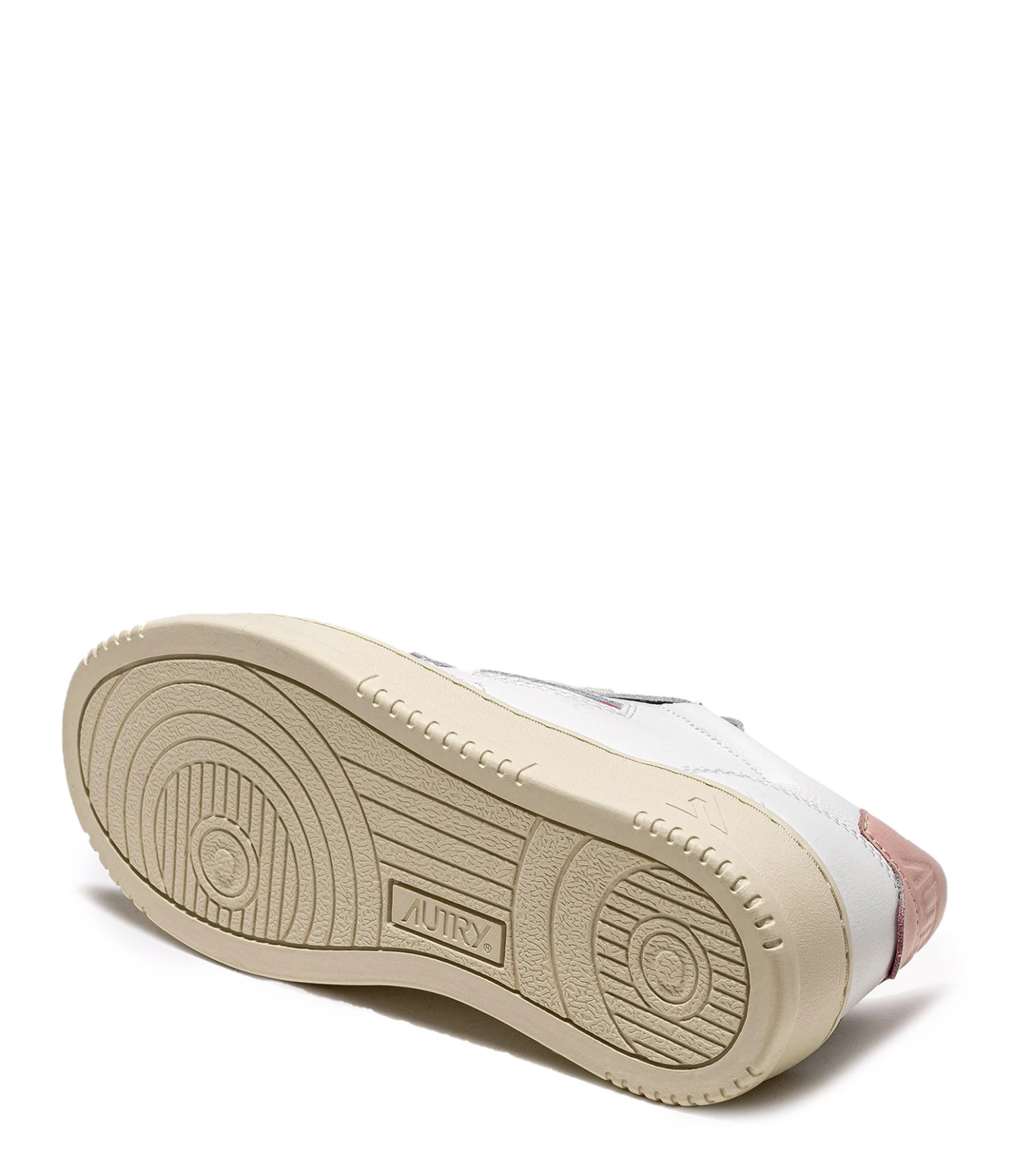 Baskets 01 Low Cuir Blanc Rose 5 Baskets 01 Low Cuir Blanc Rose – Image 3