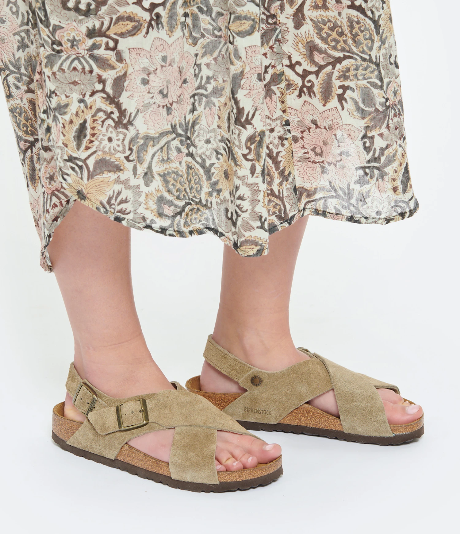 Birkenstock Sandales Tulum Cuir Suédé Taupe 7 Birkenstock Sandales Tulum Cuir Suédé Taupe – Image 5