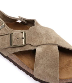 Birkenstock Sandales Tulum Cuir Suédé Taupe 11 Birkenstock Sandales Tulum Cuir Suédé Taupe -Boutique Campagnolo birk149105 pck20230224 4