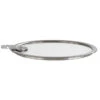 Couvercle Plat En Verre Trempé 16 Cm Strate Amovible Cristel -Boutique Campagnolo couvercle verre trempe 16cm cristel