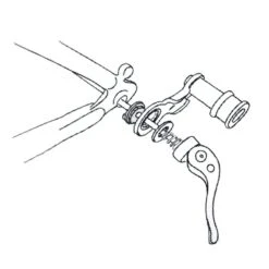 Fixation Remorque Vélo Mono Roue Weber Monoporter 10 Fixation Remorque Vélo Mono Roue Weber Monoporter -Boutique Campagnolo fixation remorque velo mono roue weber monoporter 2