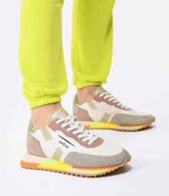 Baskets Star M Mesh Glitter Crème Vert 13 Baskets Star M Mesh Glitter Crème Vert -Boutique Campagnolo ghoud look20221227 25