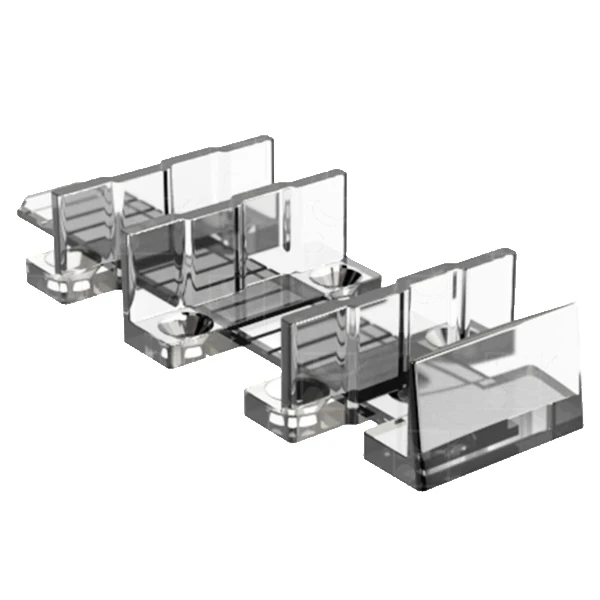 Guide Bas Universel Réglable Mantion En Polycarbonate Pour 2 Portes 3 Guide Bas Universel Réglable Mantion En Polycarbonate Pour 2 Portes