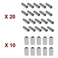 KIT EMBOUT De CABLE Et GAINE 4mm DERAILLEUR VELO VTT VTC VINTAGE