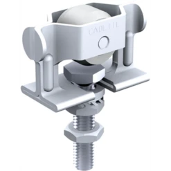 Monture CADETTE Avec Galet Nylon Monté Sur Bague Rilsan Capacité 40 Kg Mantion 0222