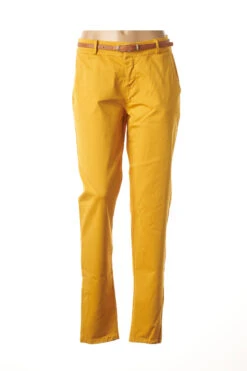 Minsk Pantalons Decontractes Femme Couleur Jaune
