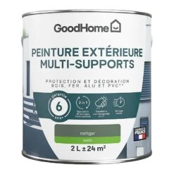 Castorama Peinture Extérieure Multi-supports GoodHome Rathgar Vert 2L