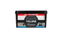 Castorama Peinture Tollens Premium Murs, Boiseries Et Radiateurs Papier De Soie Mat 2,5L +20% Gratuit
