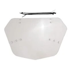 Plaque BMX Transparente 28,8 Cm X 17,5 Cm