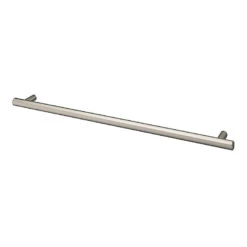 Castorama Poignée De Meuble En T GoodHome Dizel Acier Effet Nickel Satin Gris L.360mm X L.12mm X H. 35mm Entraxe 320mm