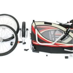 Remorque Vélo Double Pour Enfant Avec Kit Piéton -Boutique Campagnolo remorque velo double pour enfant avec kit pieton 3