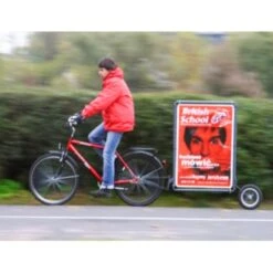 Remorque Vélo Publicitaire -Boutique Campagnolo remorque velo publicitaire 4