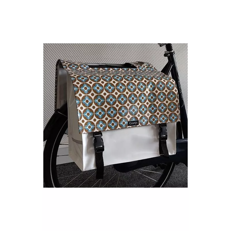 Sacoche Vélo Double Retro Clarijs 3 Sacoche Vélo Double Retro Clarijs – Image 2