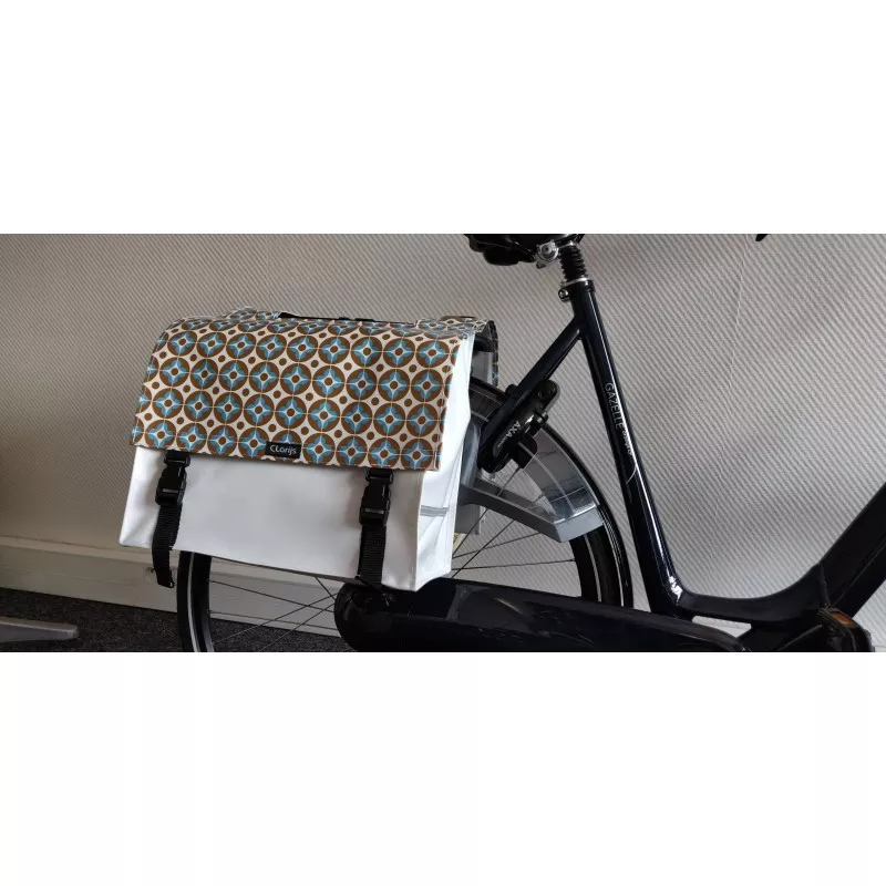 Sacoche Vélo Double Retro Clarijs 4 Sacoche Vélo Double Retro Clarijs – Image 3