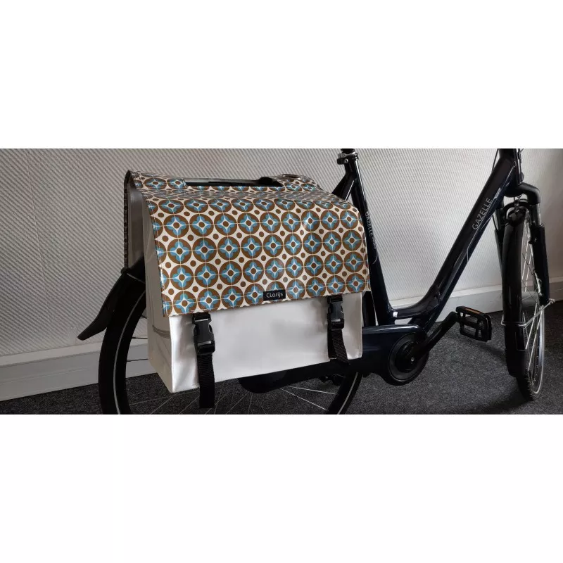 Sacoche Vélo Double Retro Clarijs 5 Sacoche Vélo Double Retro Clarijs – Image 4