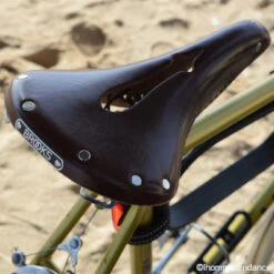 Selle Vélo Cuir Brooks B17 Carved Brun Pour Homme -Boutique Campagnolo selle velo cuir brooks b17 carved brun pour homme full 5