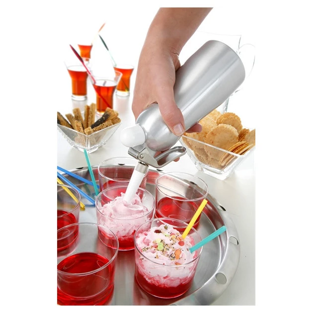 Siphon Mousses Chaudes Et Froides 0,30 L 3 Siphon Mousses Chaudes Et Froides 0,30 L – Image 2