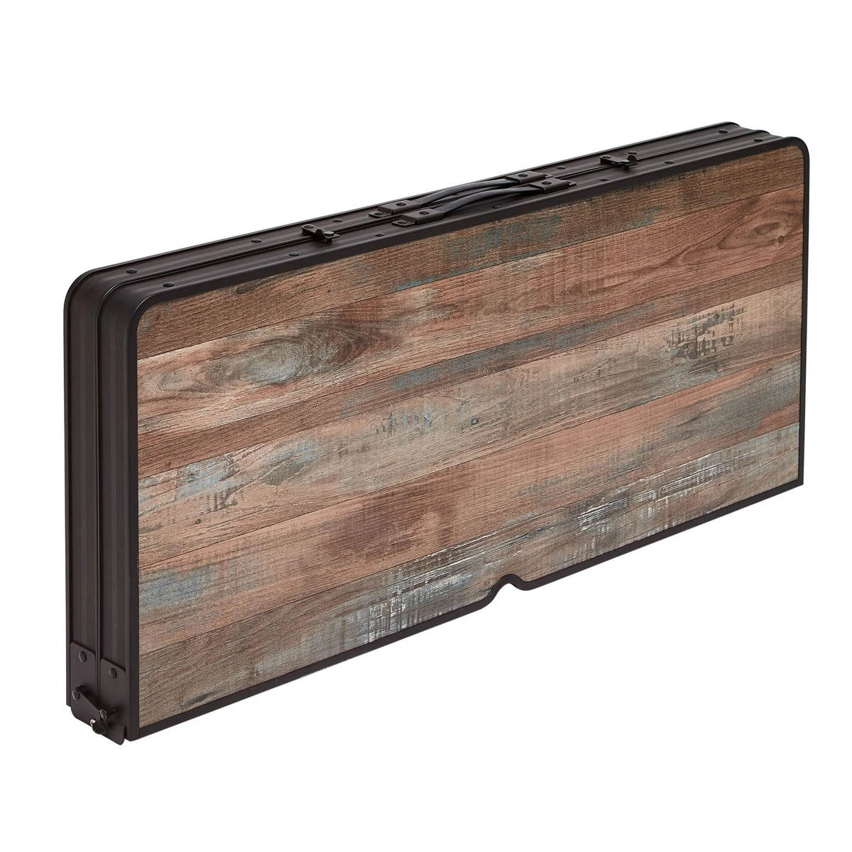 Table Camping Bois Flotté + 2 Bancs 3 Table Camping Bois Flotté + 2 Bancs – Image 2