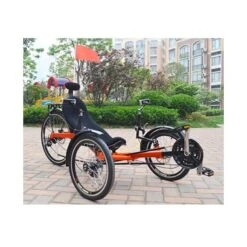Tricycle Couché 24 Vitesses Pour Adulte