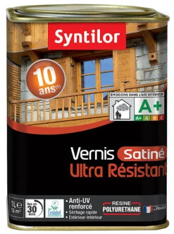 Castorama Vernis Aquaréthane Incolore Syntilor - 1 L